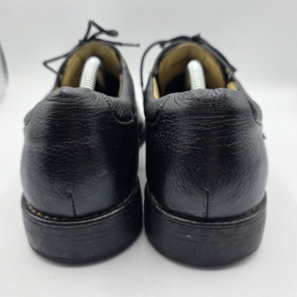 Belvedere Dress Shoes Mens 8.5 D Black Leather Florence Oxford Pebbled Cap Toe - Picture 5 of 12